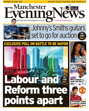 Cover of Manchester Evening News