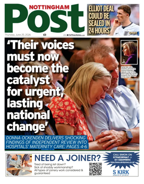 Cover of Nottingham Post