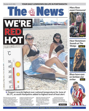 Cover of Portsmouth News