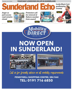 Cover of Sunderland Echo