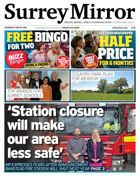 Cover of Surrey Mirror