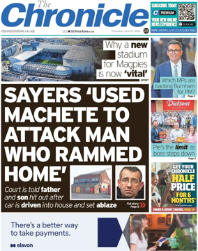 Cover of The Chronicle (UK)