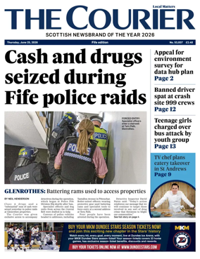 Cover of The Courier & Advertiser (Fife Edition)