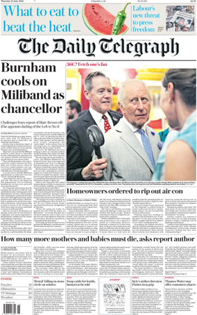 Cover of The Daily Telegraph