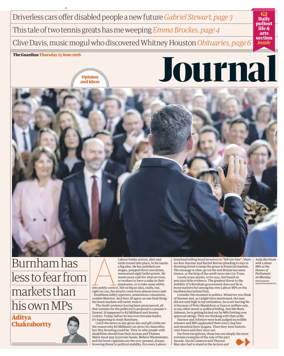 Cover of The Guardian e-paper Journal