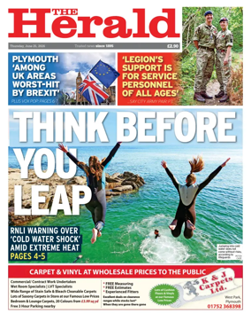 Cover of The Plymouth Herald