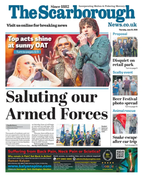 Cover of The Scarborough News