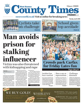Cover of West Sussex County Times