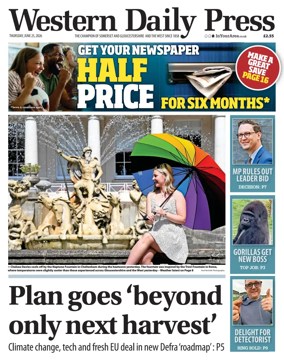 Cover of Western Daily Press