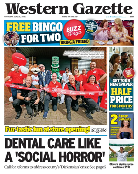 Cover of Western Gazette
