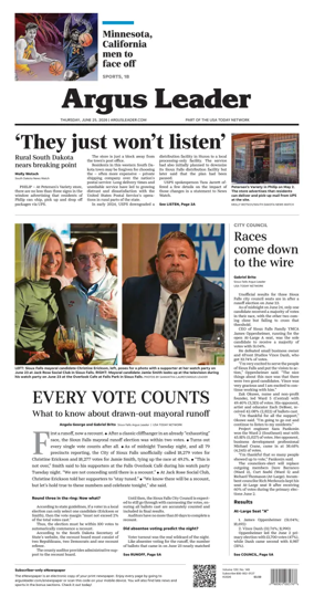 Cover of Argus Leader