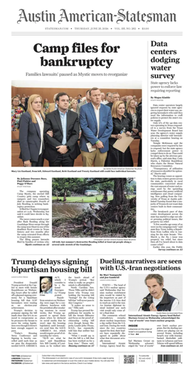 Cover of Austin American-Statesman