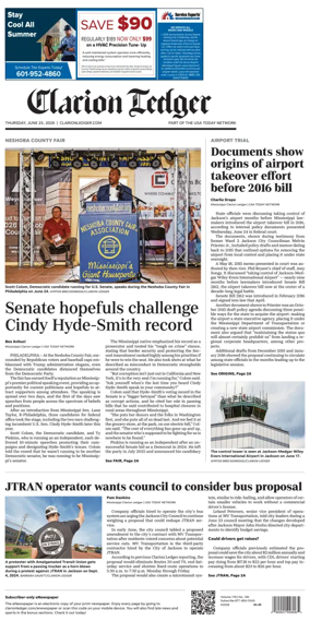 Cover of Clarion Ledger