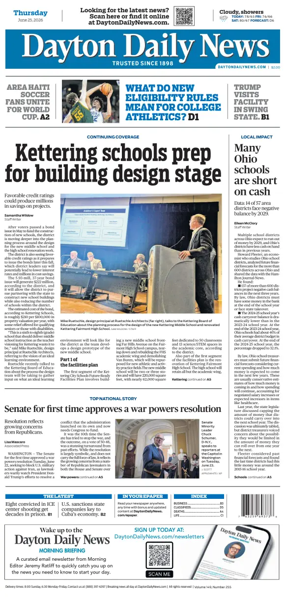 Cover of Dayton Daily News