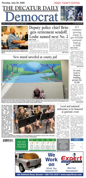 Cover of The Decatur Daily Democrat