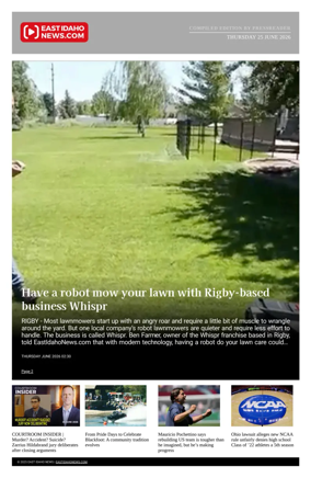 Cover of East Idaho News