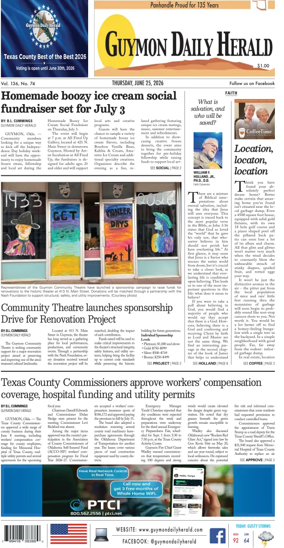 Cover of Guymon Daily Herald