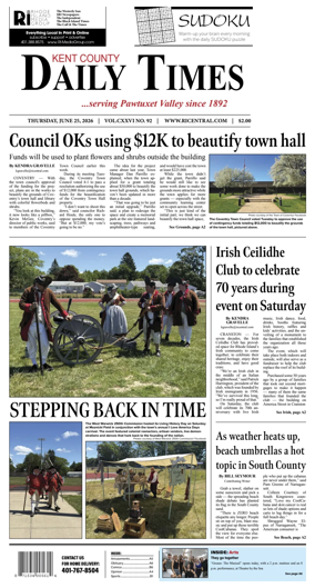 Cover of Kent County Daily Times