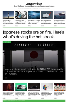 Cover of Market Watch