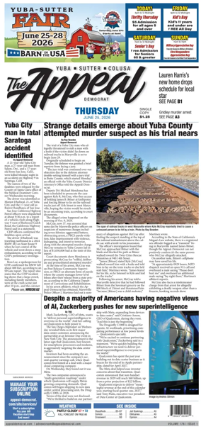 Cover of Marysville Appeal-Democrat