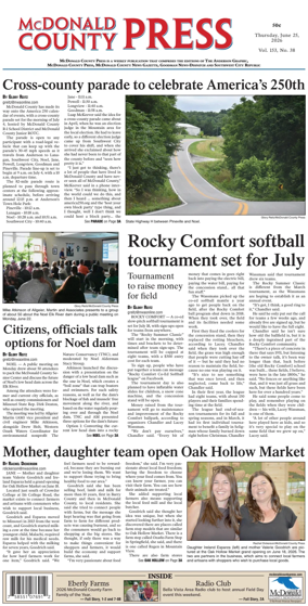 Cover of McDonald County Press