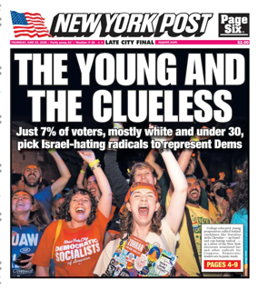 Cover of New York Post