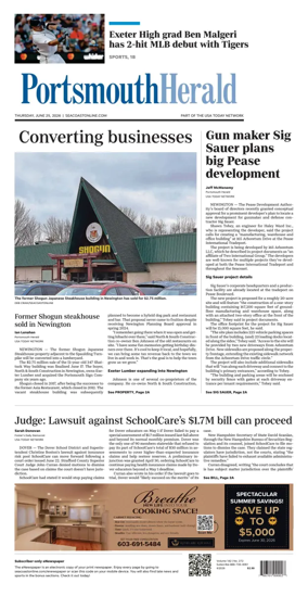 Cover of Portsmouth Herald