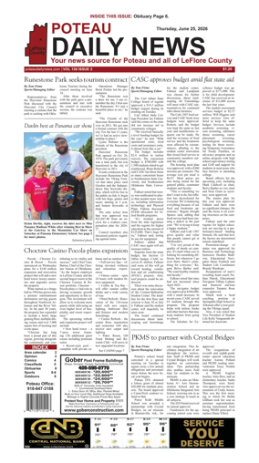 Cover of Poteau Daily News