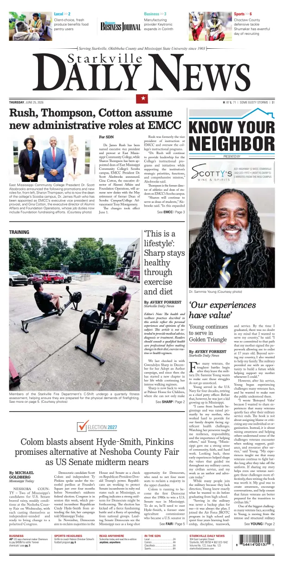 Cover of Starkville Daily News