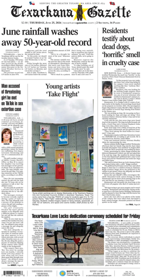 Cover of Texarkana Gazette