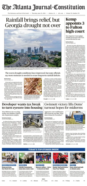 Cover of The Atlanta Journal-Constitution