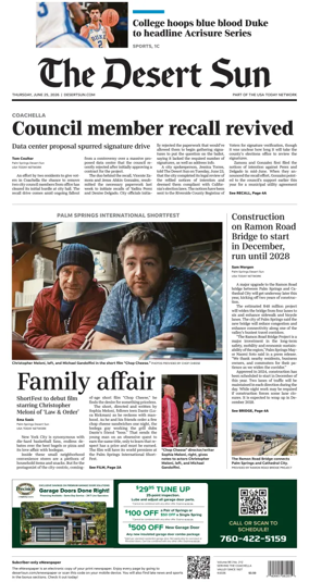 Cover of The Desert Sun