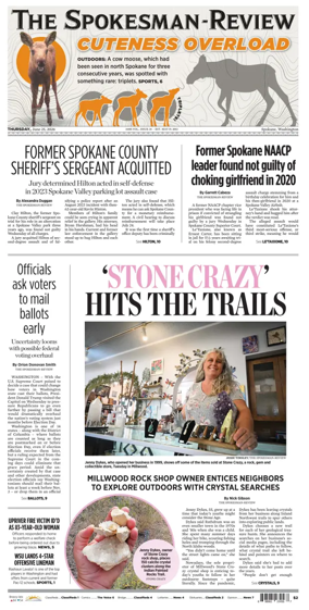 Cover of The Spokesman-Review (Spokane)
