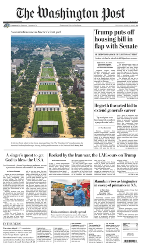Cover of The Washington Post