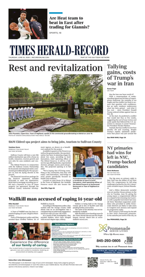 Cover of Times Herald-Record