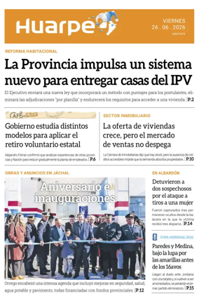 Cover of Diario Huarpe