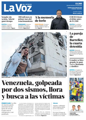Cover of La Voz del Interior