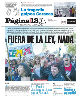 Cover of Pagina 12