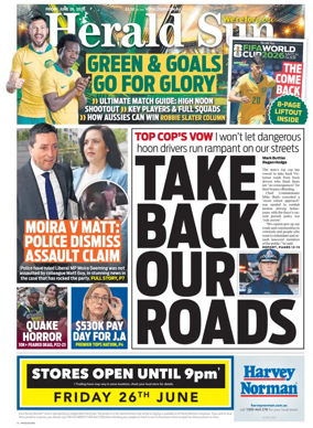 Cover of Herald Sun