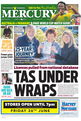 Cover of Mercury (Hobart)