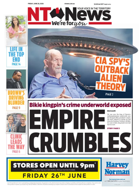 Cover of NT News