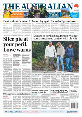 Cover of The Australian