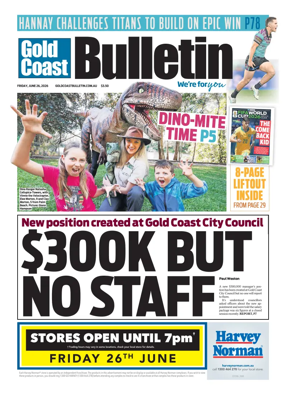 Cover of The Gold Coast Bulletin