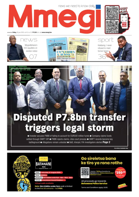 Cover of Mmegi