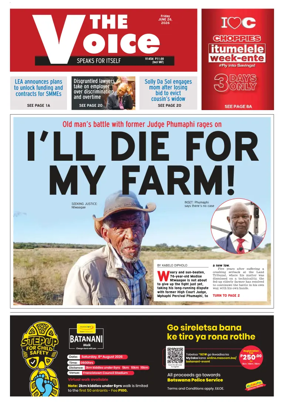 Cover of The Voice (Botswana)