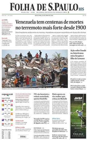 Cover of Folha de S.Paulo