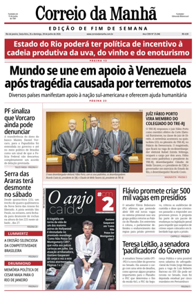 Cover of Jornal Correio da Manha