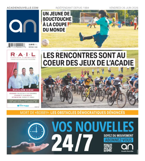 Cover of Acadie Nouvelle