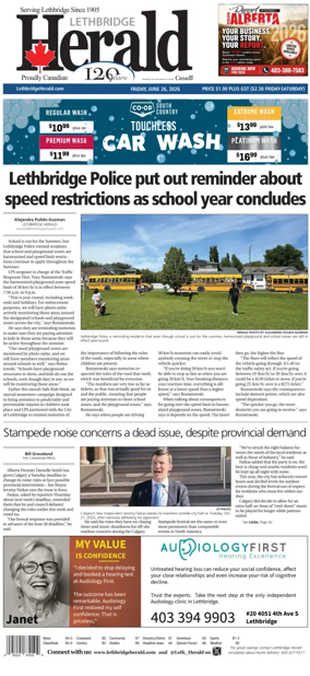 Cover of Lethbridge Herald