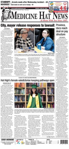 Cover of Medicine Hat News